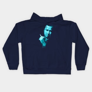 BILL HICKS (BLUE) Kids Hoodie